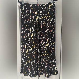 ba&sh Black Multicolor Midi Skirt